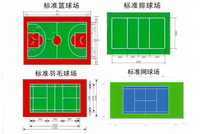 江苏球场平面图